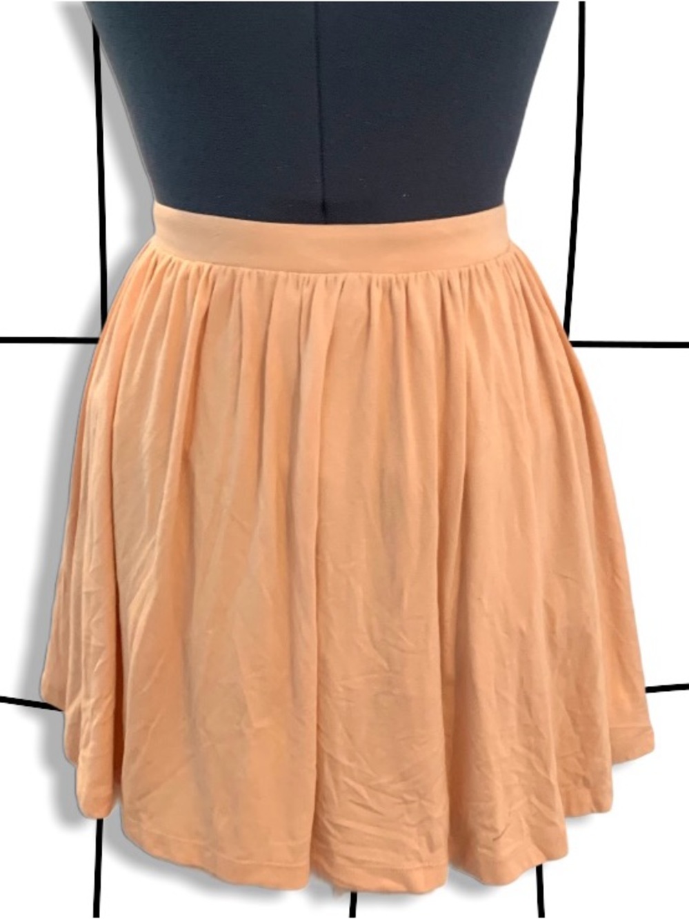 ASOS ballet core jersey skater skirt